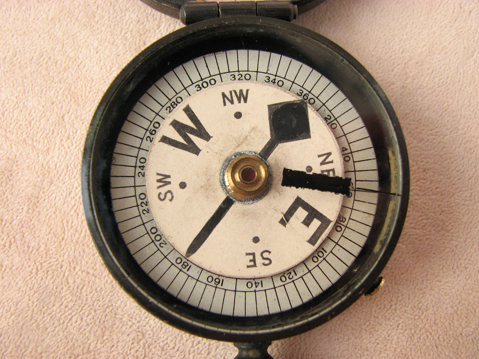 1907 compass belonging to Australian surveyor Herbert Wrake Walker